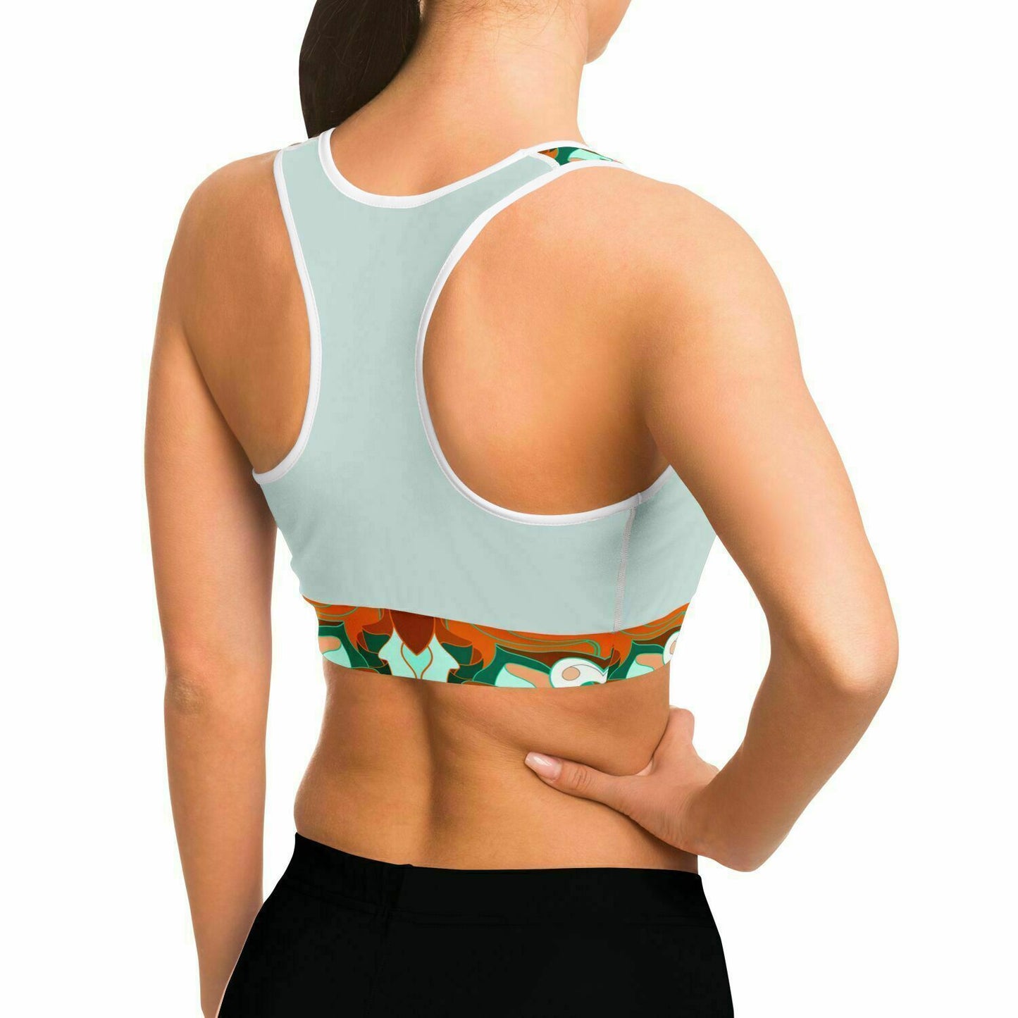 Merveilli Vert Sports Bra
