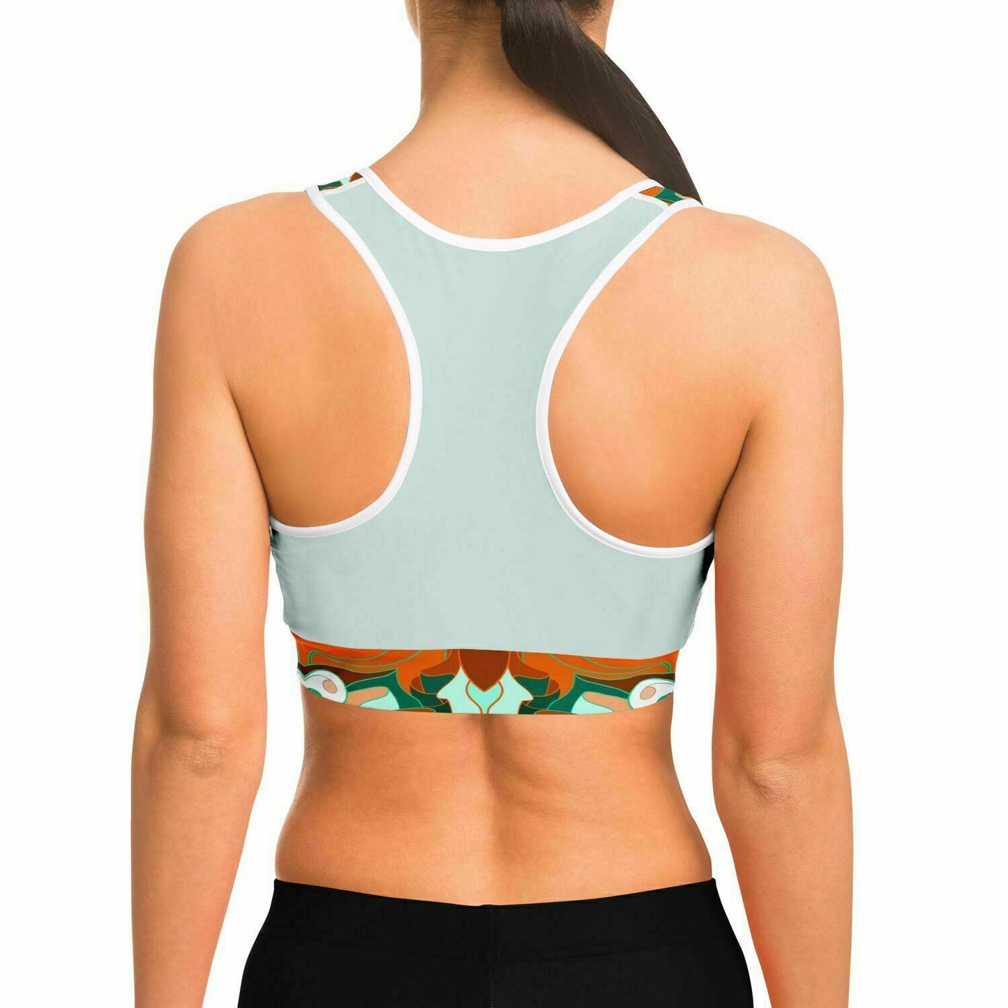 Merveilli Vert Sports Bra