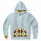 Powder Blue Russet Zip-Up