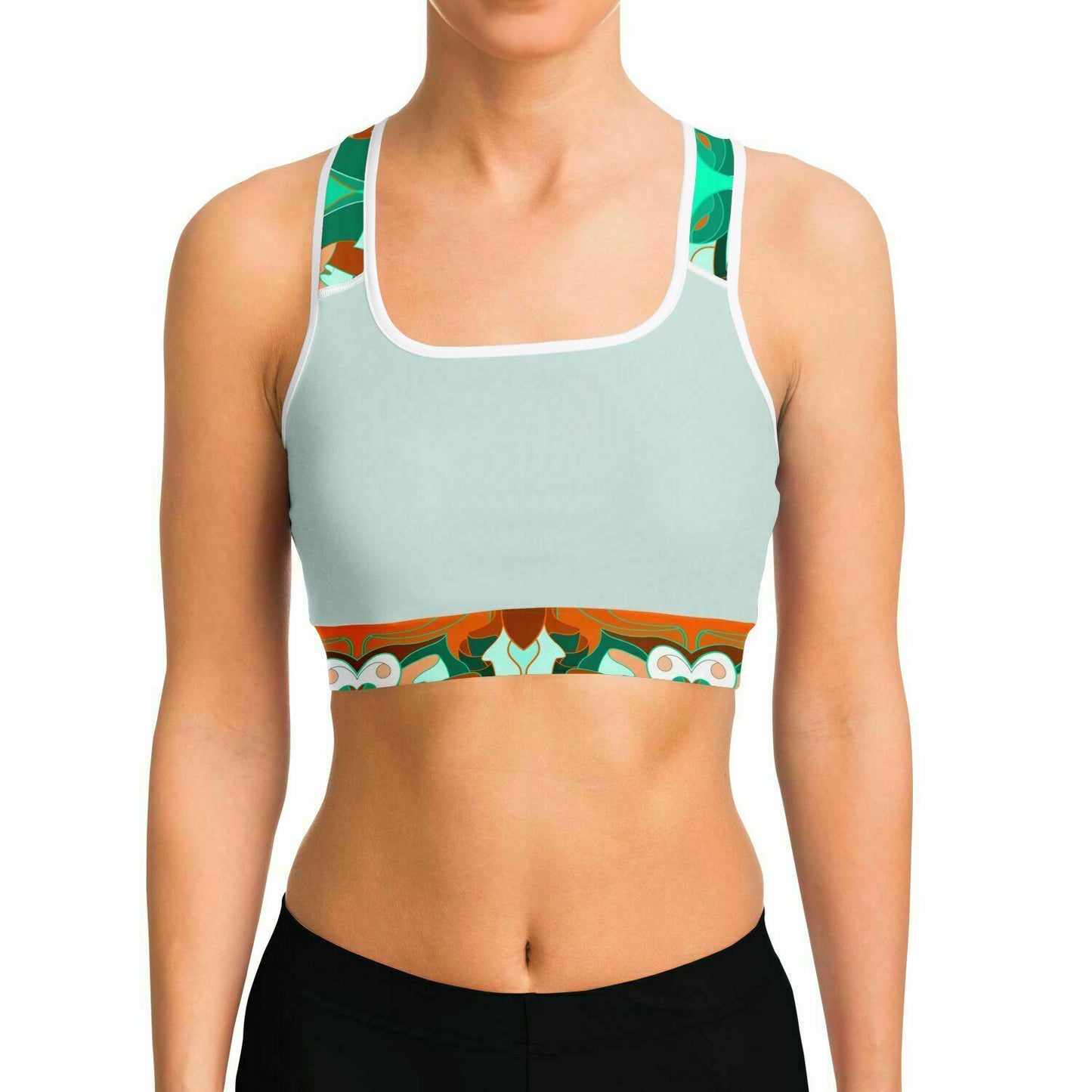 Merveilli Vert Sports Bra