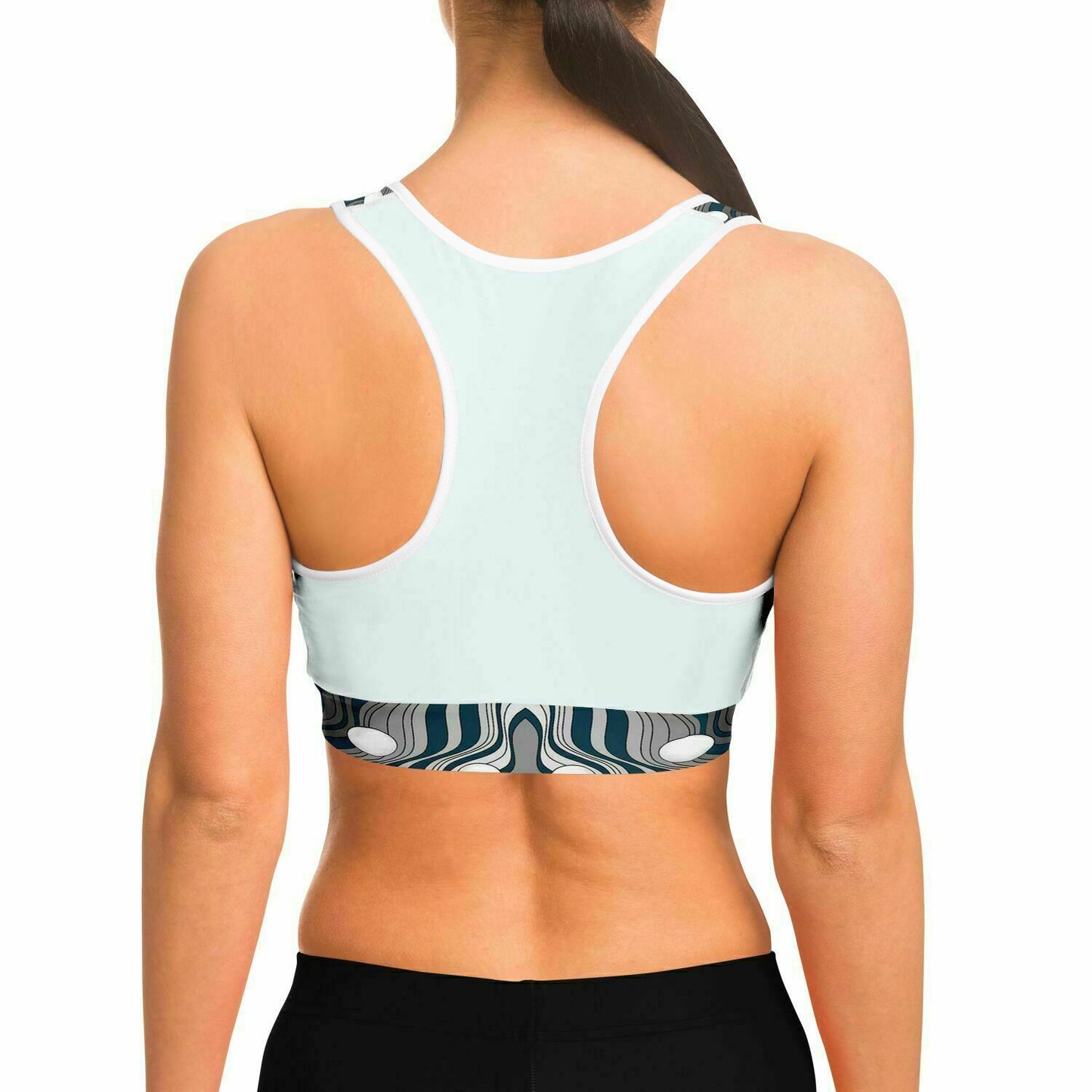 1234 Snow Blue Sports Bra copy