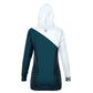 Snow Blue Hoodie Dress