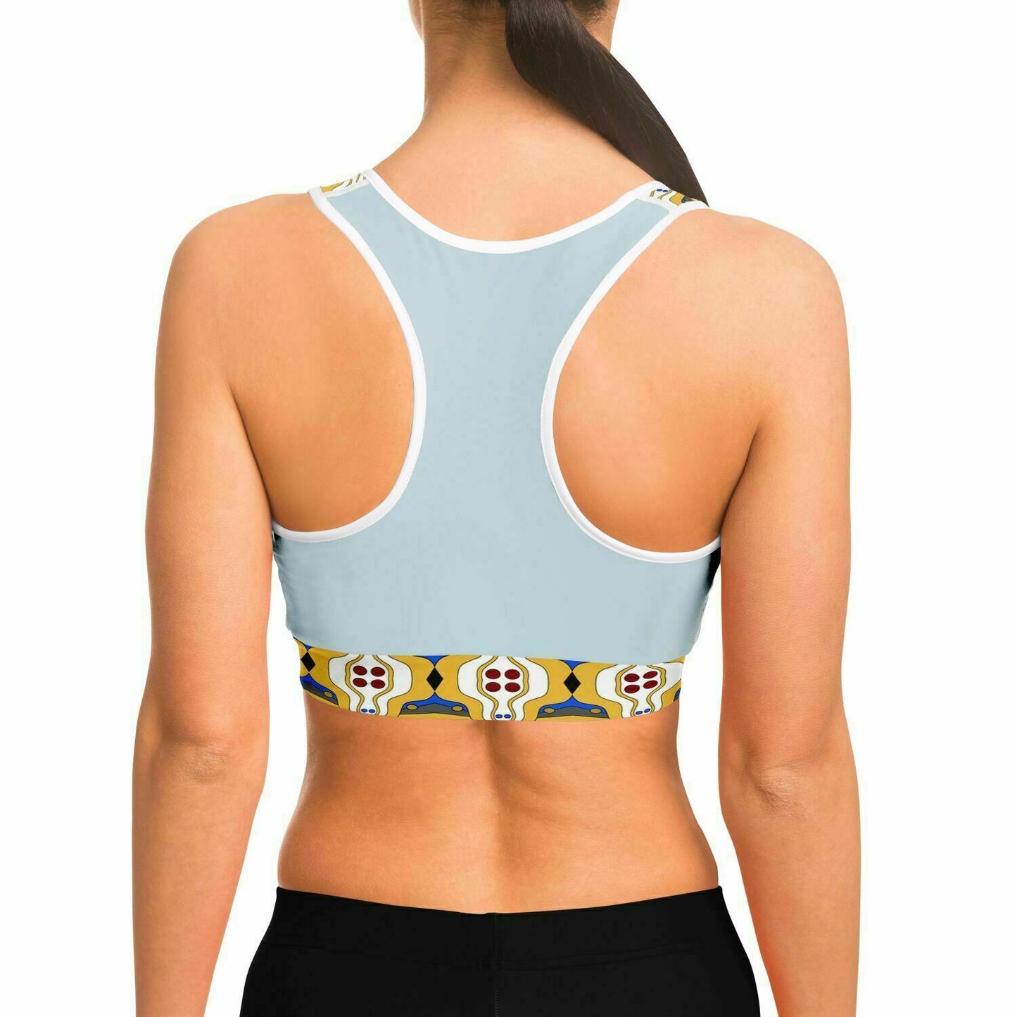Powder Blue Russet Sports Bra