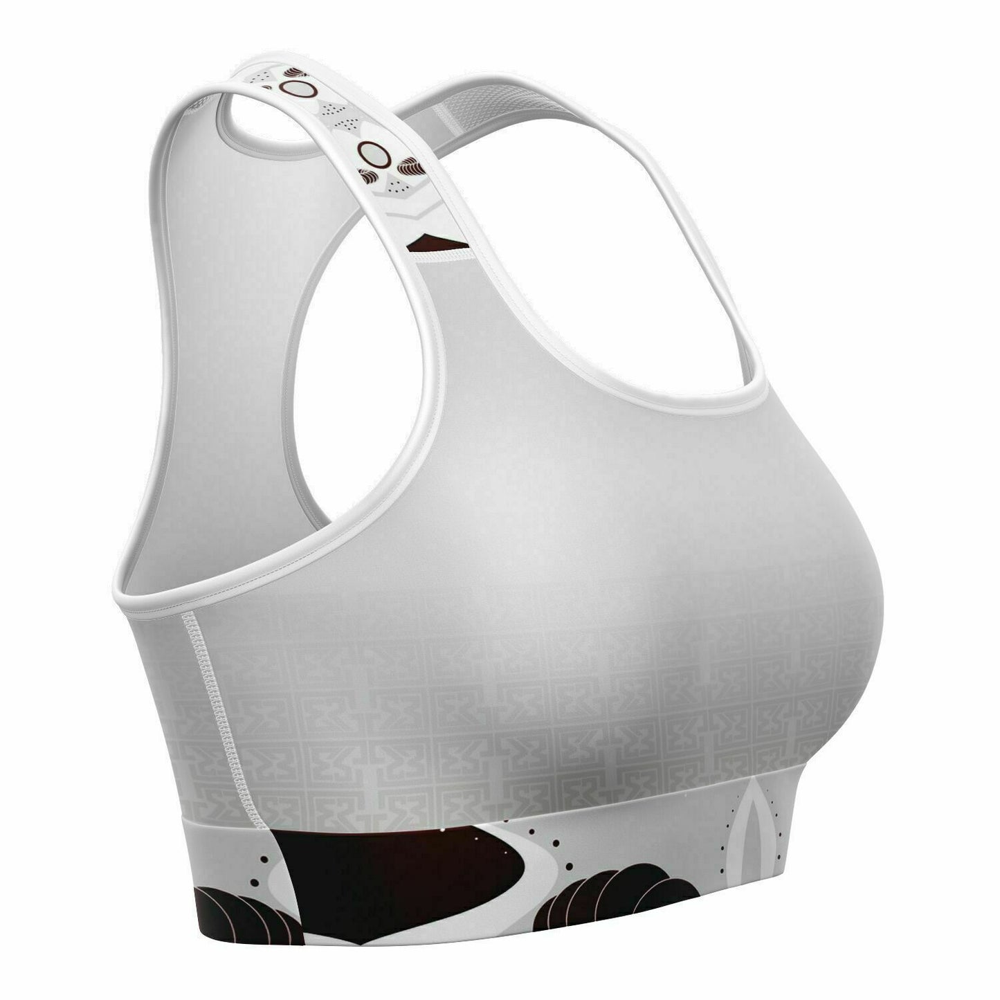 Rose Maroon sports Bra