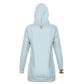 Powder Blue Russet Hoodie Dress