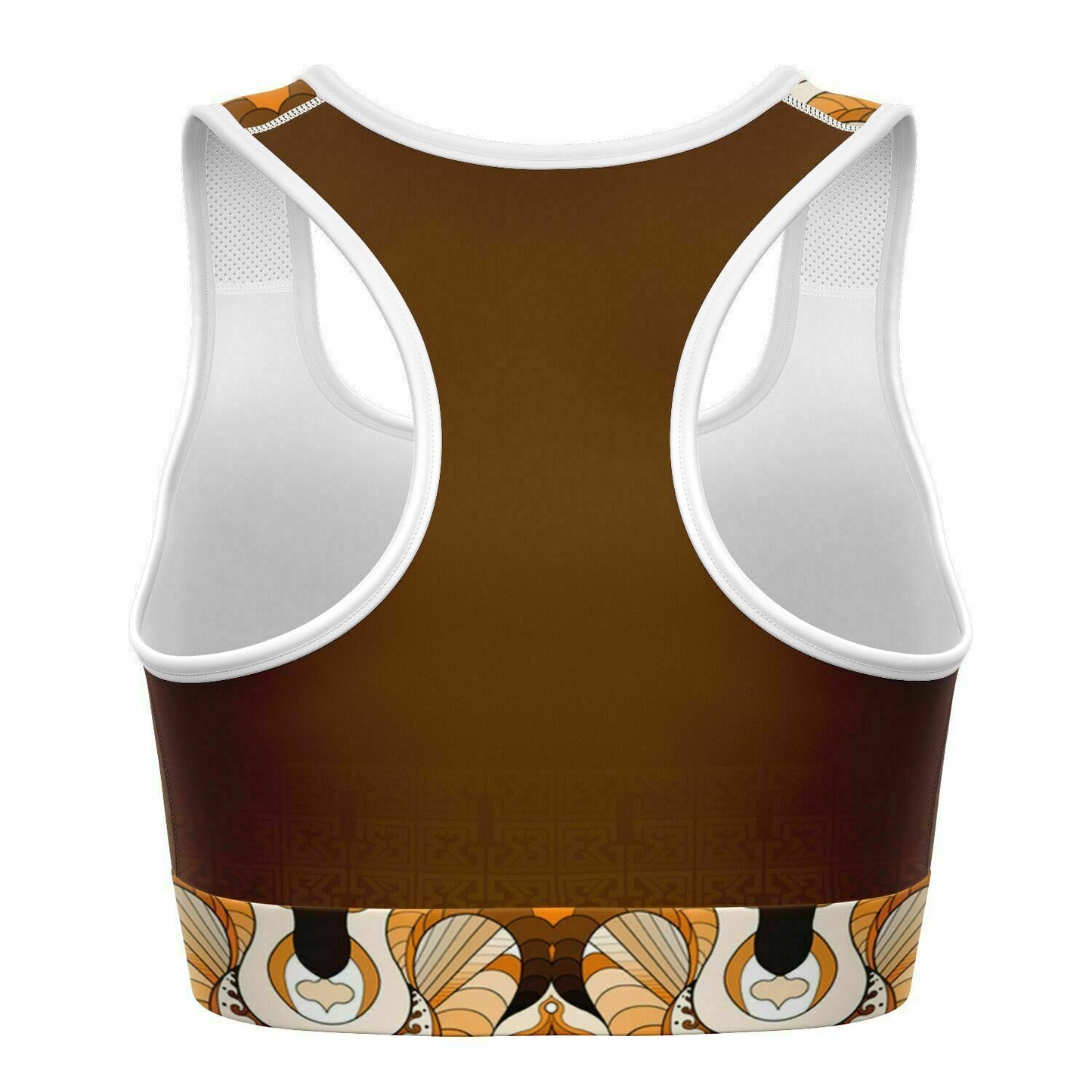 Grizleir Beige Sports Bra
