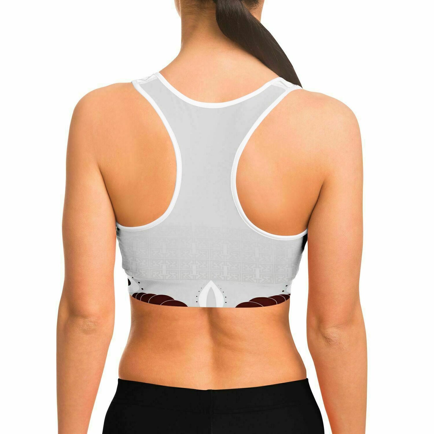 Rose Maroon sports Bra