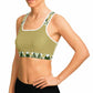 Bronze Green Sports Bra