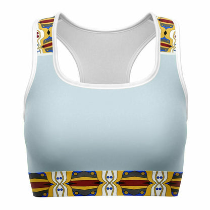 Powder Blue Russet Sports Bra